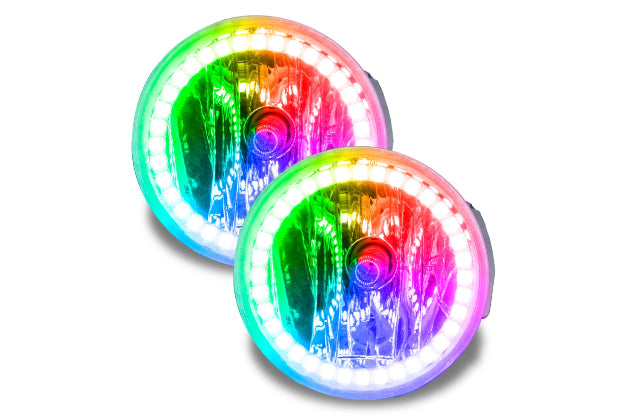 Oracle LED Halo Fogs: 2008 Ford Explorer Sport Trac (ColorShift RGB / No Controller)