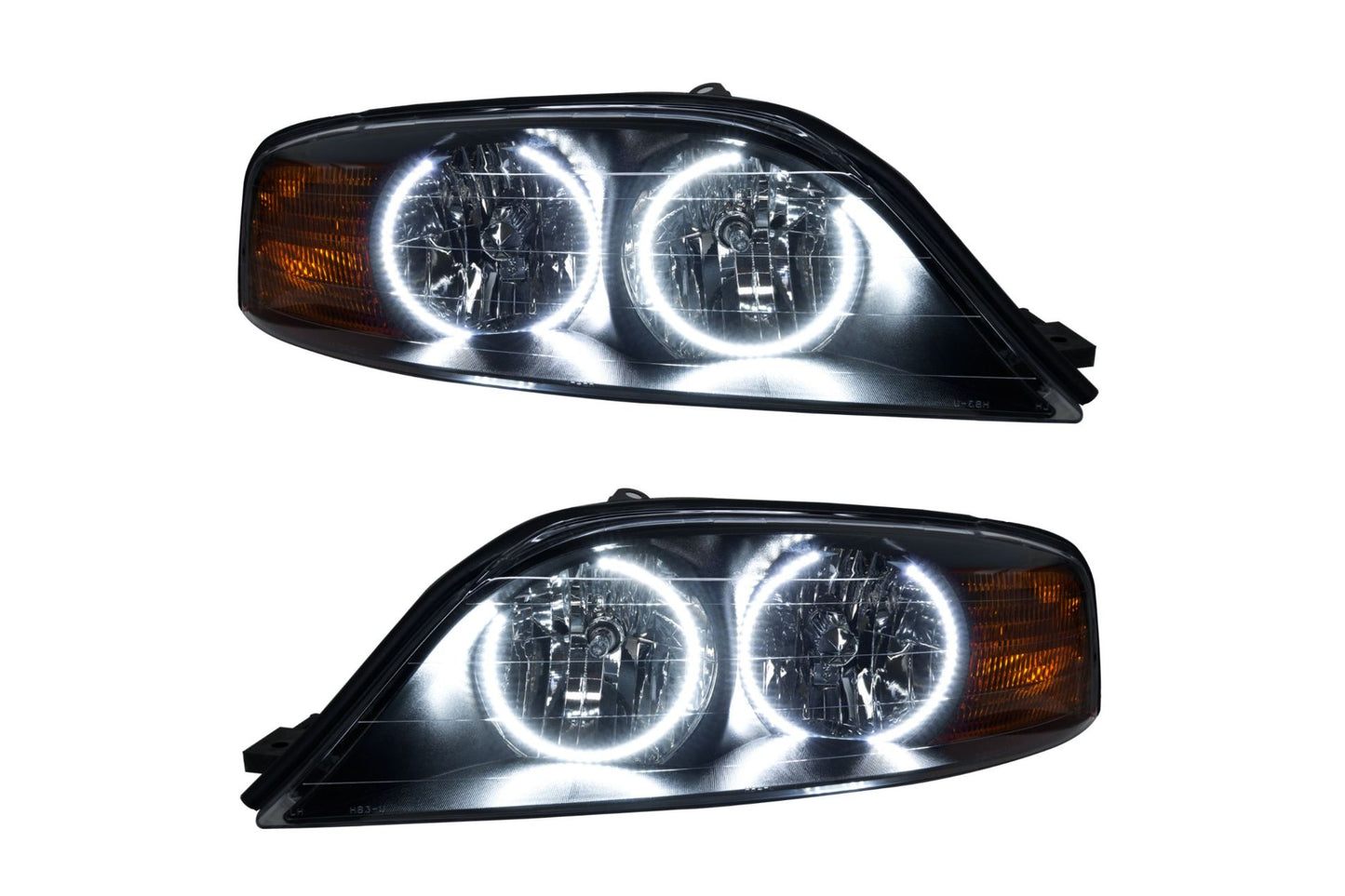 Oracle LED Halo Headlights: 00-02 Lincoln LS (White SMD Single Color)