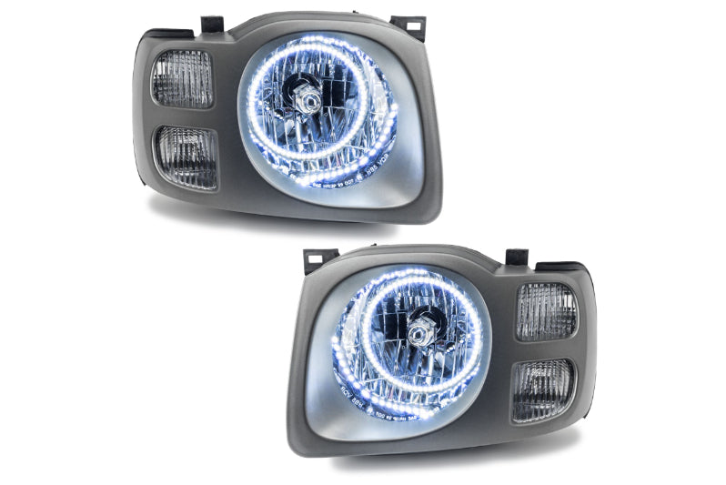 Oracle LED Halo Headlights: 02-04 Nissan Xterra SE (White SMD Single Color)