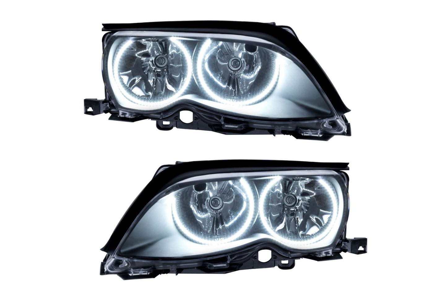 Oracle LED Halo Headlights: 02-05 BMW 3 Series (White SMD Single Color)