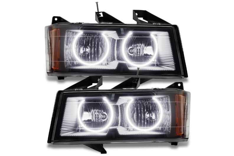 Oracle LED Halo Headlights: 04-12 Chevrolet Colorado (White SMD Single Color)