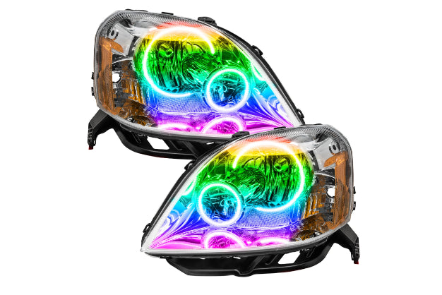 Oracle LED Halo Headlights: 05-07 Ford Five Hundred (ColorShift RGB / No Controller)