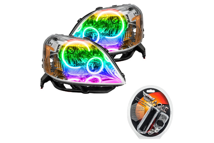 Oracle LED Halo Headlights: 05-07 Ford Five Hundred (ColorShift RGB / RF Controller)