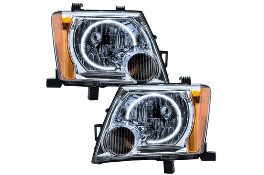 Oracle LED Halo Headlights: 05-14 Nissan Xterra (White SMD Single Color)