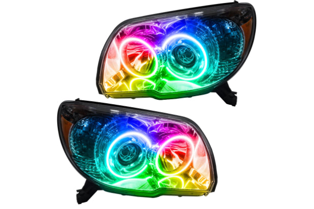 Oracle LED Halo Headlights: 06-09 Toyota 4Runner w/ Sport (ColorShift RGB / BC1 Controller)