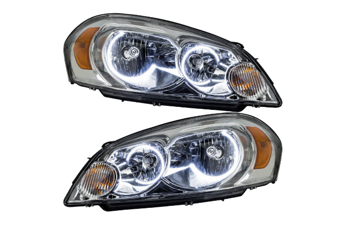 Oracle LED Halo Headlights: 06-15 Chevrolet Impala w/o OEM HID (White SMD Single Color)