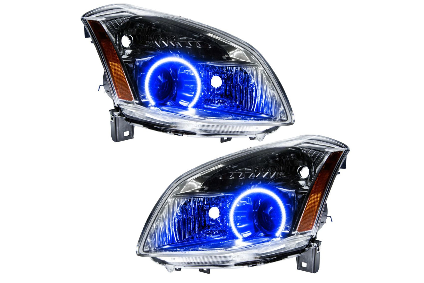 Oracle LED Halo Headlights: 07-08 Nissan Maxima (Blue SMD Single Color)