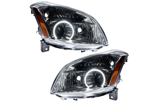 Oracle LED Halo Headlights: 07-08 Nissan Maxima (White SMD Single Color)