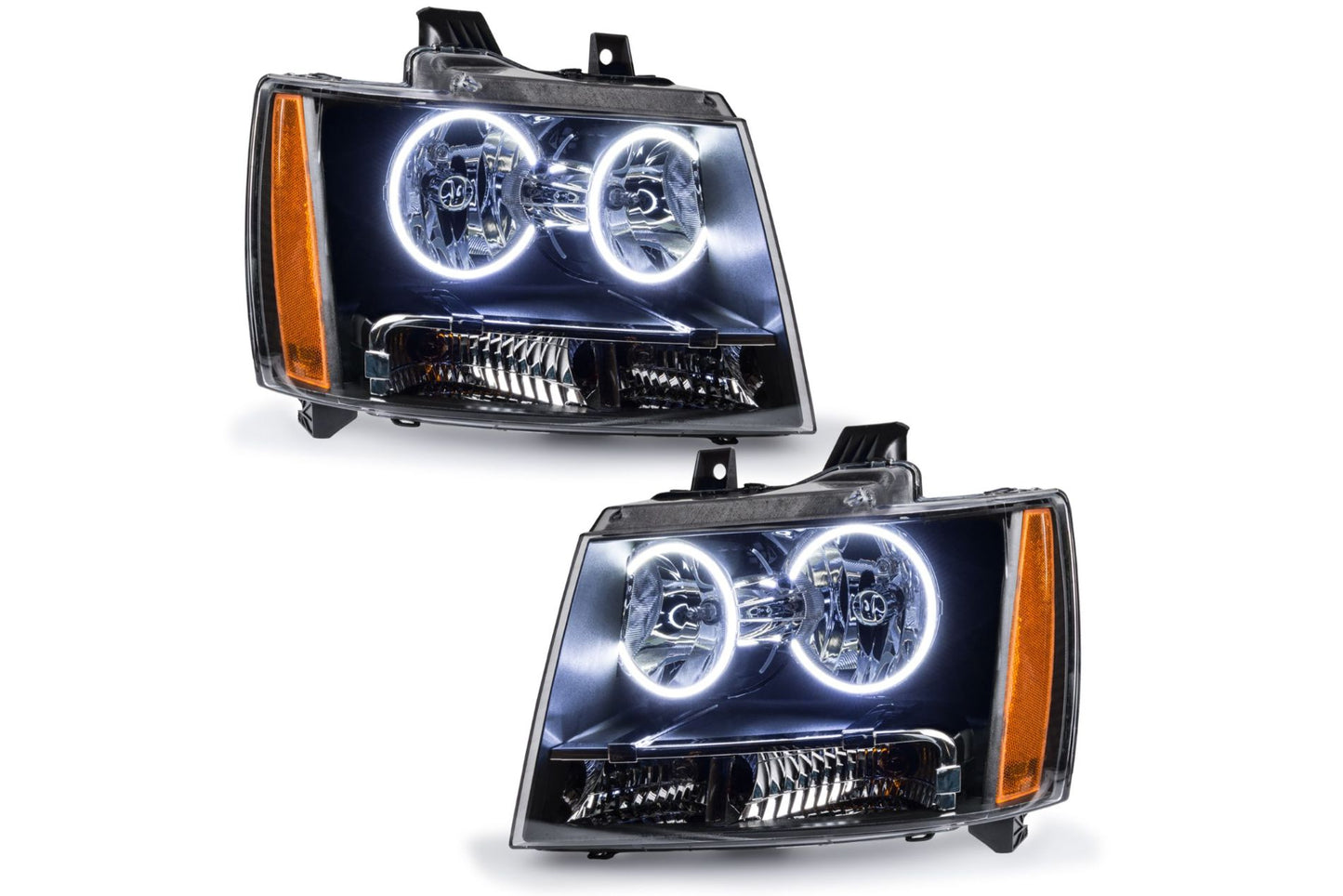 Oracle LED Halo Headlights: 07-14 Chevrolet Suburban (White SMD Single Color)