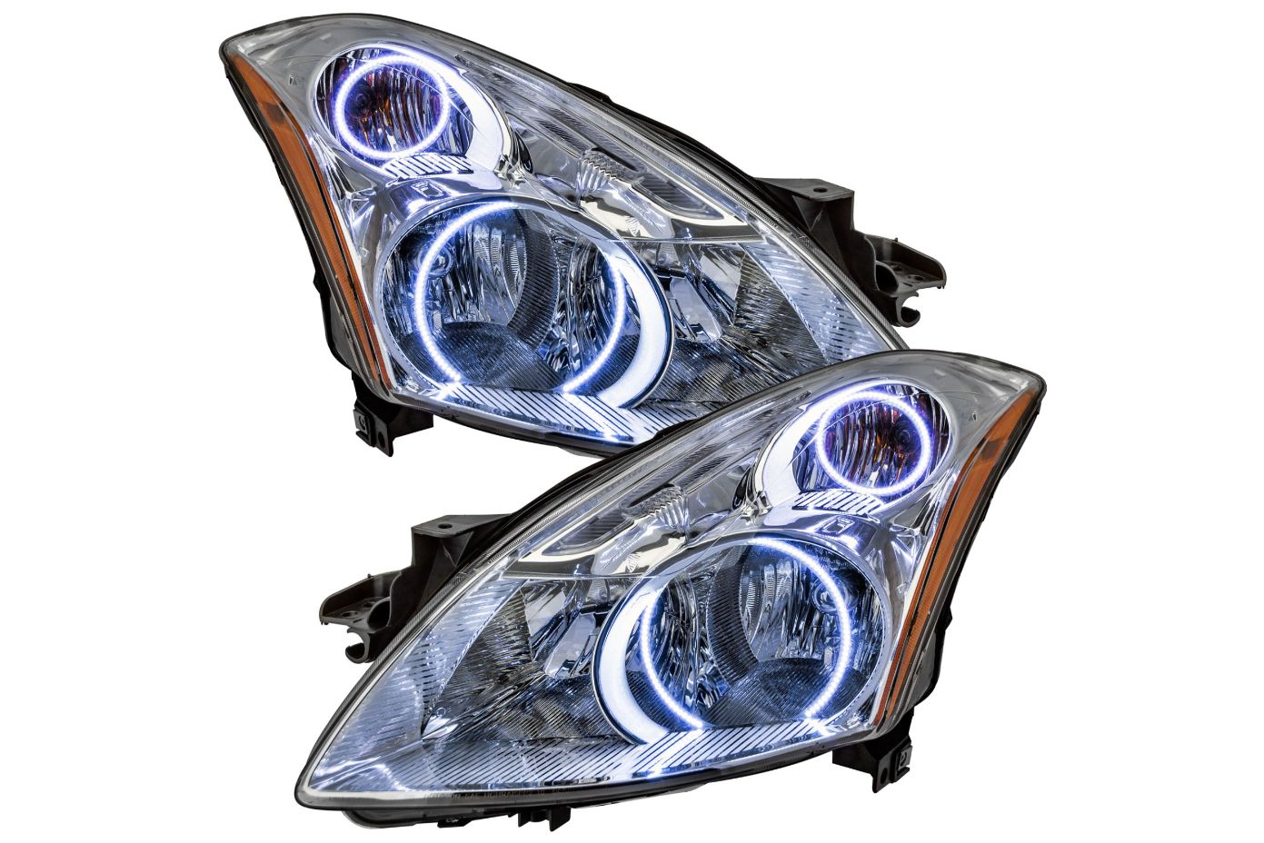 Oracle LED Halo Headlights: 10-12 Nissan Altima Sedan (White SMD Single Color)
