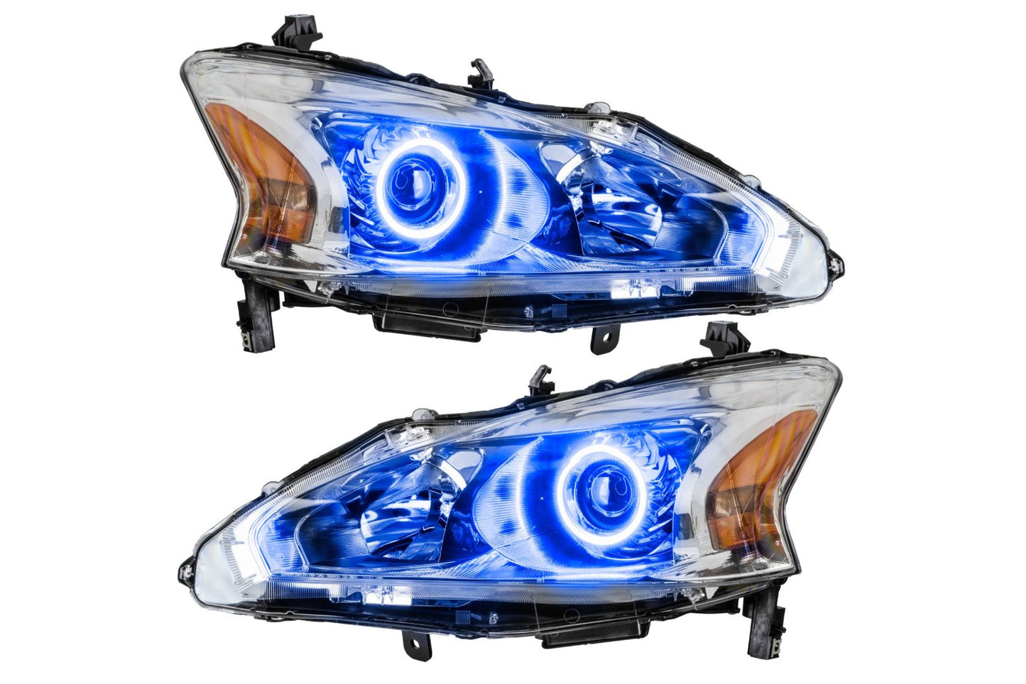 Oracle LED Halo Headlights: 13-15 Nissan Altima (Blue SMD Single Color)