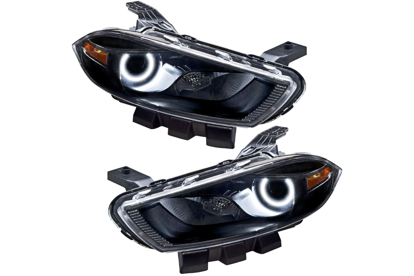 Oracle LED Halo Headlights: 13-16 Dodge Dart w/o OEM HID (White SMD Single Color)