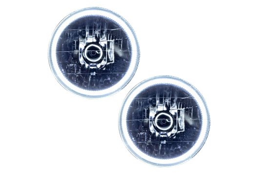 Oracle LED Halo Headlights: 97-06 Jeep Wrangler TJ (White SMD Single Color)