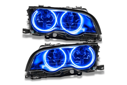 Oracle LED Halo Headlights: 99-01 BMW 3 Series Coupe (Blue SMD Single Color)