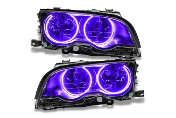 Oracle LED Halo Headlights: 99-01 BMW 3 Series Coupe (UV/Purple SMD Single Color)