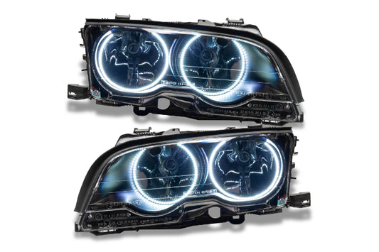 Oracle LED Halo Headlights: 99-01 BMW 3 Series Coupe (White SMD Single Color)