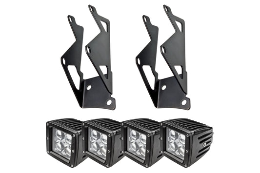 Oracle Pillar Light Kit: Jeep JK / Dual