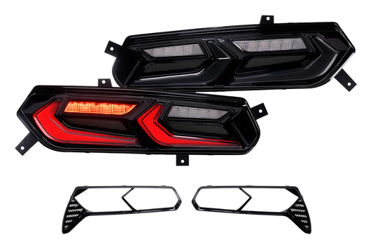 XB LED Tail Lights: Corvette C7 (14-19 / Smoked Lens Facelift / Set)