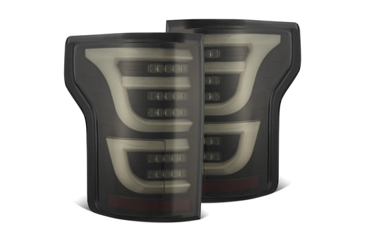 ARex Luxx LED Tail Lights: Ford F-150 (15-20) - Black (Set)