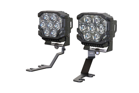 Morimoto BigBanger Ditch Light Kit: 2021+ Bronco Sport (HXB White Combo Beam)