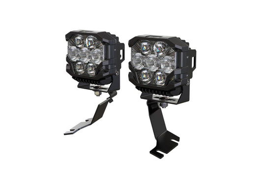 Morimoto BigBanger Ditch Light Kit: 2013+ Ford Transit (NCS Yellow Combo Beam)