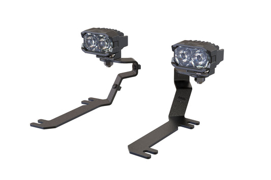 Morimoto 2Banger Drift Light Kit: 15-17 Ford Mustang (HXB Yellow Flood Beam)