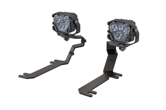 Morimoto 4Banger Drift Light Kit: 15-17 Ford Mustang (HXB White Flood Beam)
