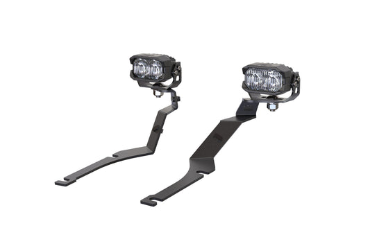 Morimoto 2Banger Drift Light Kit: 15-23 Dodge Charger (NCS White SAE Wide Beam)