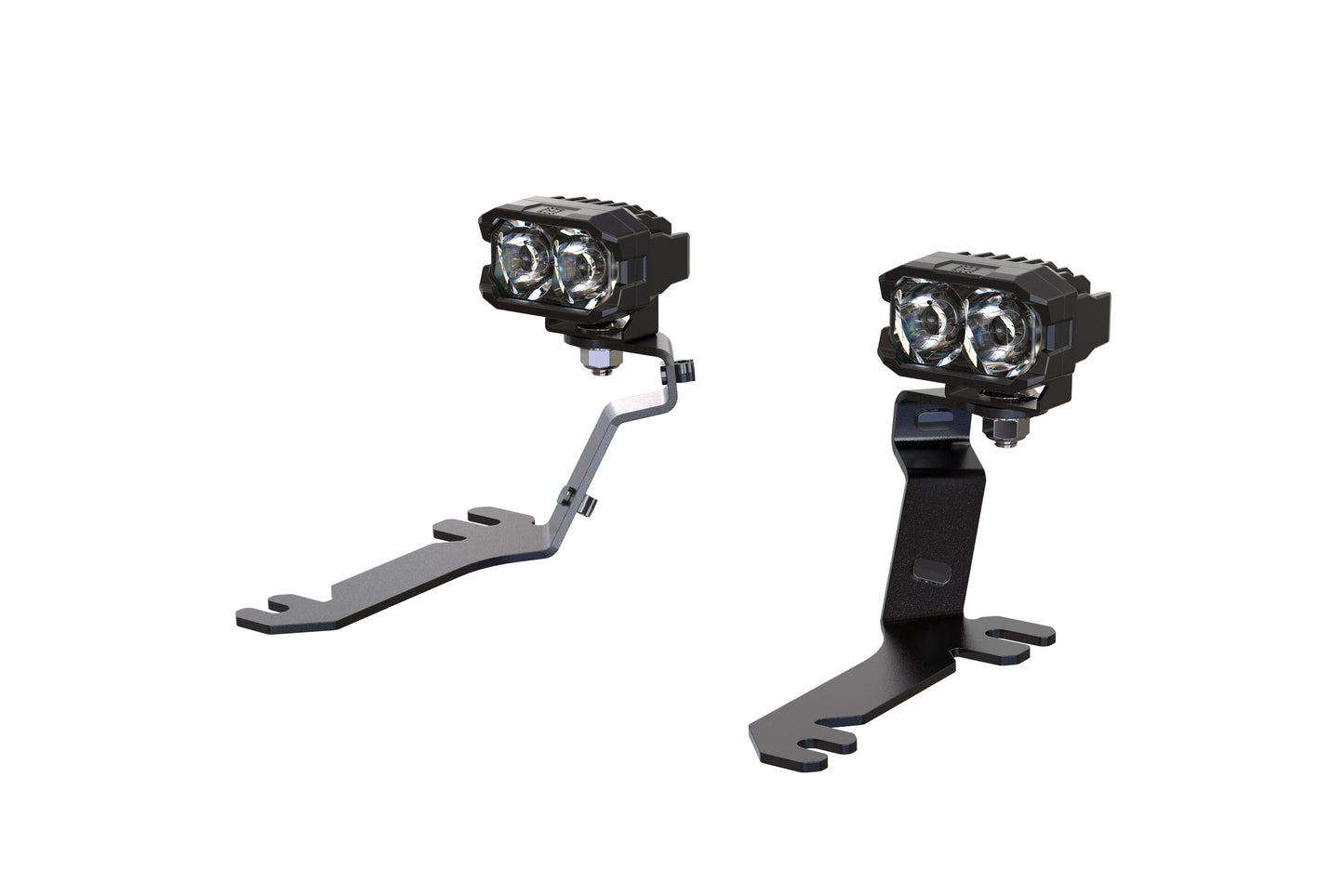 Morimoto 2Banger Drift Light Kit: 18-23 Ford Mustang (HXB Yellow Combo Beam)