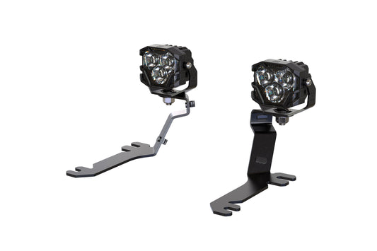 Morimoto 4Banger Drift Light Kit: 18-23 Ford Mustang (NCS Yellow SAE Wide Beam)