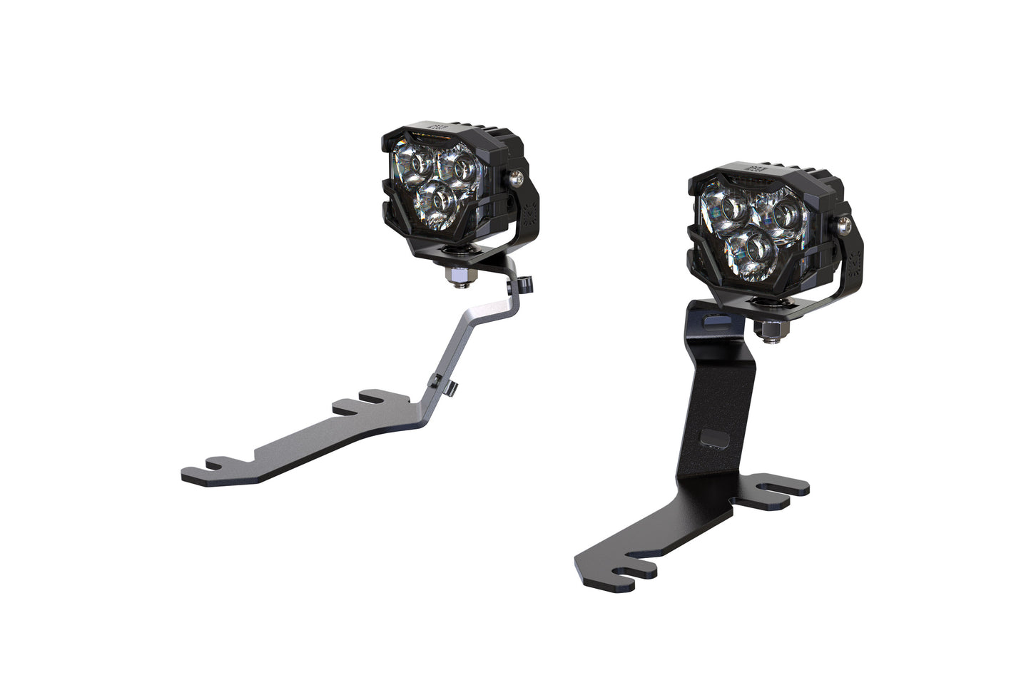 Morimoto 4Banger Drift Light Kit: 18-23 Ford Mustang (HXB White SAE Wide Beam)