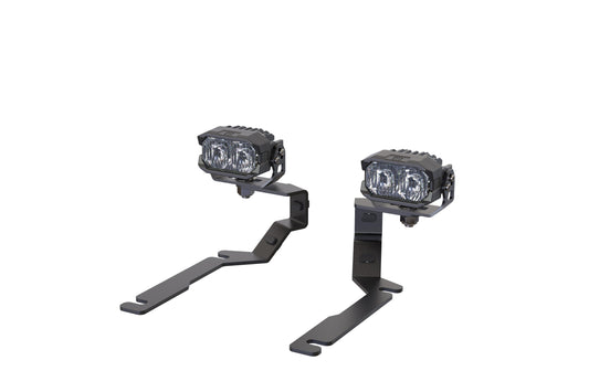 Morimoto 2Banger Ditch Light Kit: 15-20 Yukon (HXB Yellow SAE Wide Beam)