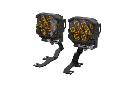 Morimoto BigBanger Ditch Light Kit: 15+ Canyon (NCS Yellow Spot Beam)
