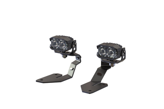 Morimoto 2Banger Ditch Light Kit: 03-10 Cayenne (HXB White Combo Beam)