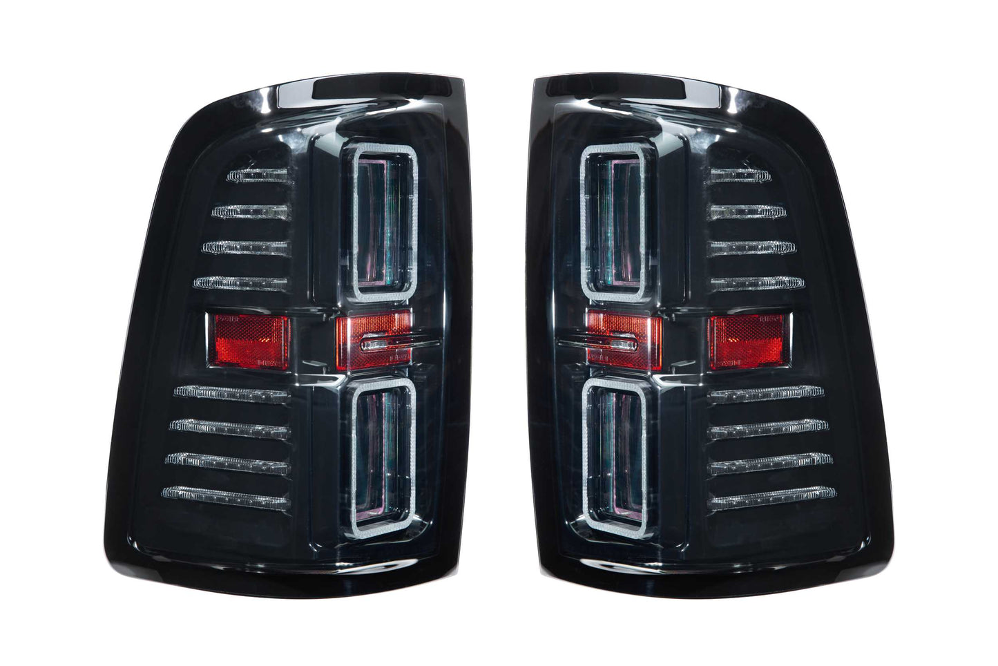XB LED Tail Lights: Dodge Ram 1500 (19+ / Gen I / Smoked Lens / Set)