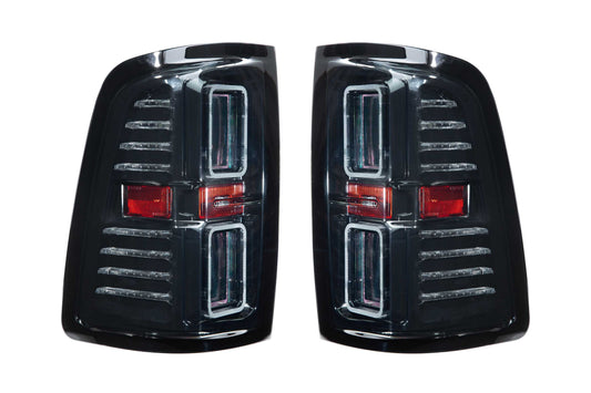 XB LED Tail Lights: Dodge Ram 1500 (19+ / Gen I / Smoked Lens / Set)