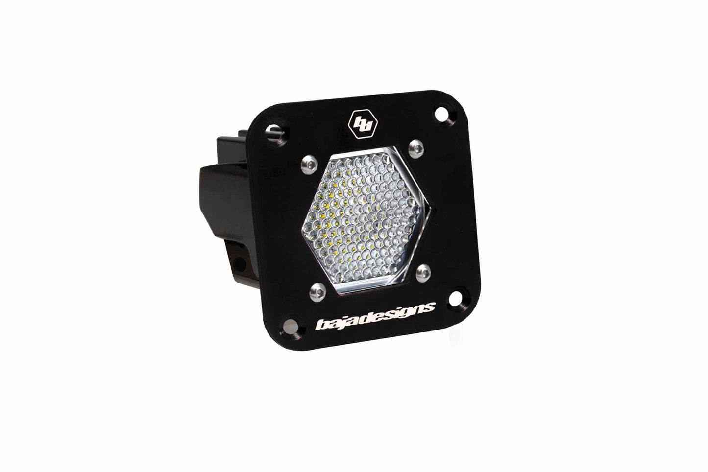 BD S1 LED Pod w/ Flush Mount (Each / White / Wide Beam)