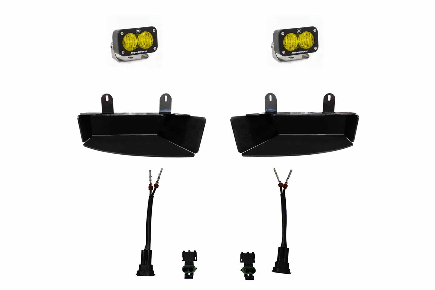 BD LED Fog Kit: Dodge Ram HD (19+) (S2 Sport / Amber)