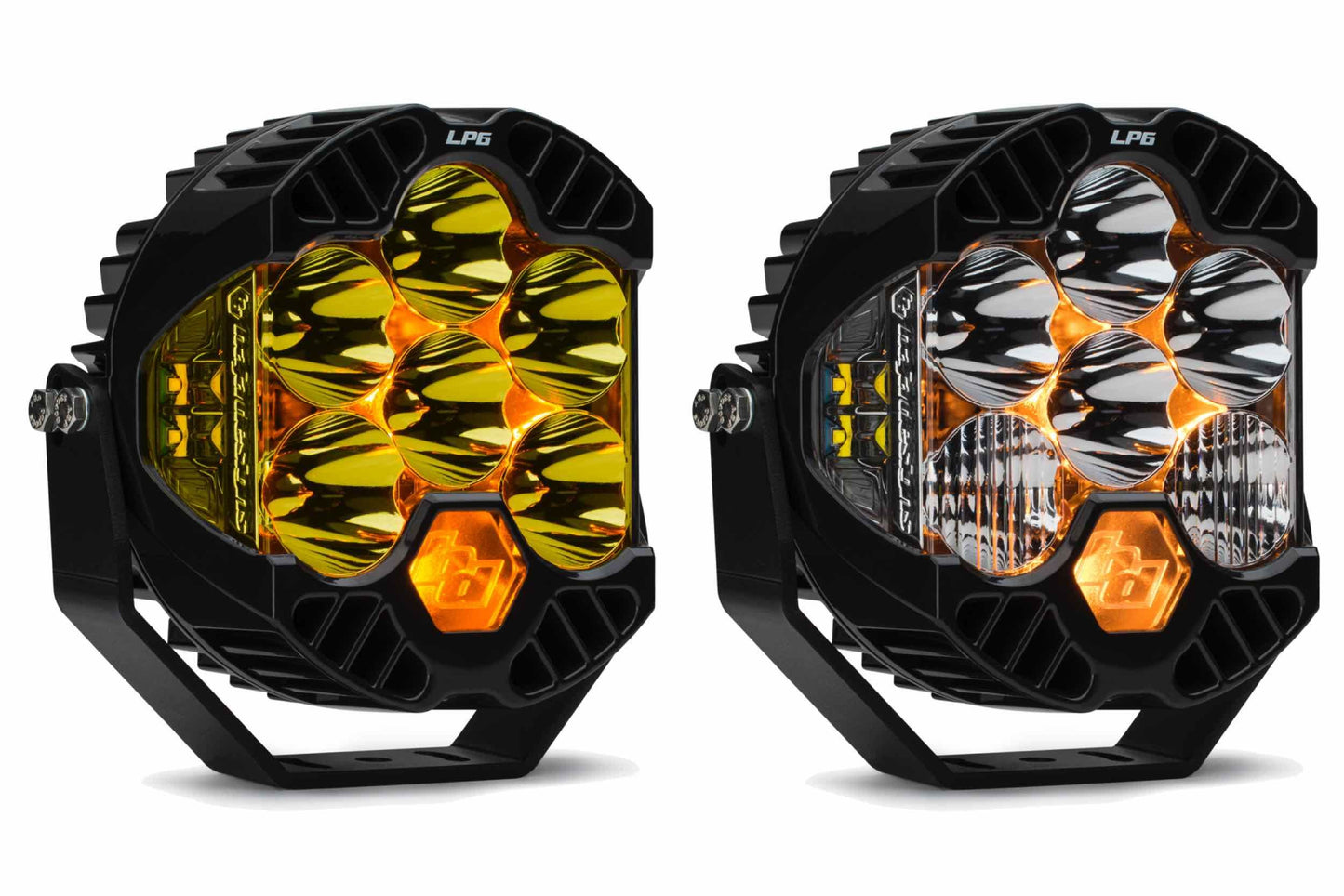 BD LP6 Pro LED Pod: (Each / Amber / Spot Beam)