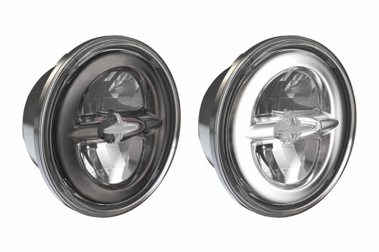 JW Speaker: 8620 - 12V LED Headlight (Chrome)
