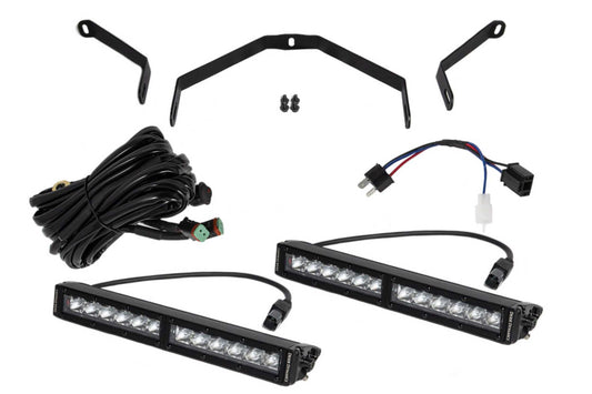 DD Stealth Light Bar Kit: Toyota Tundra (14-20) (SS12 Bar / White / Driving Beam)
