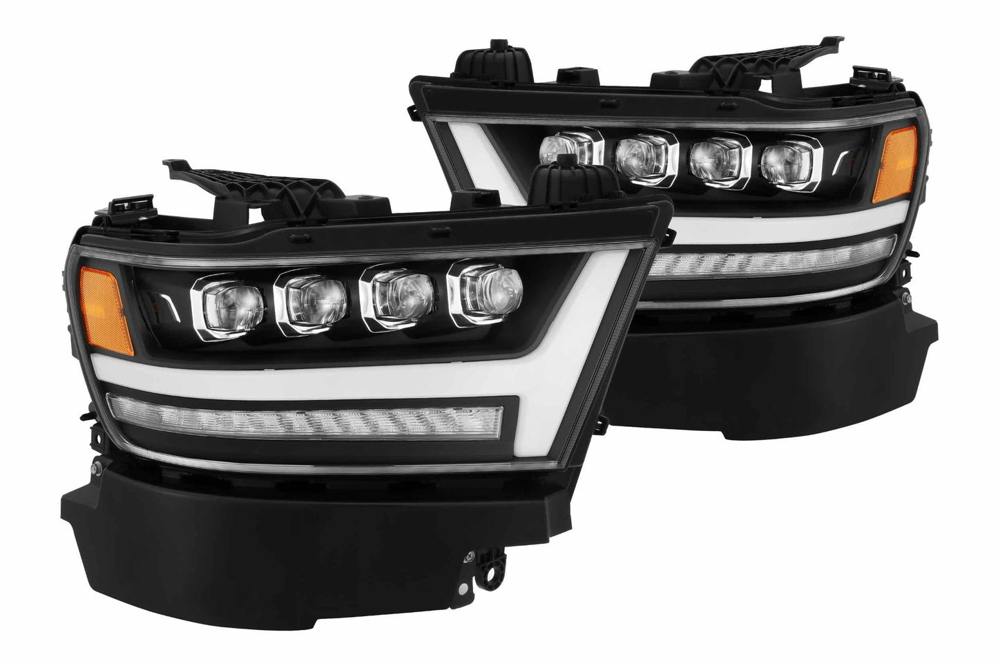 ARex Nova LED Headlights: Dodge Ram 1500 (19+) - Jet Black (Set)