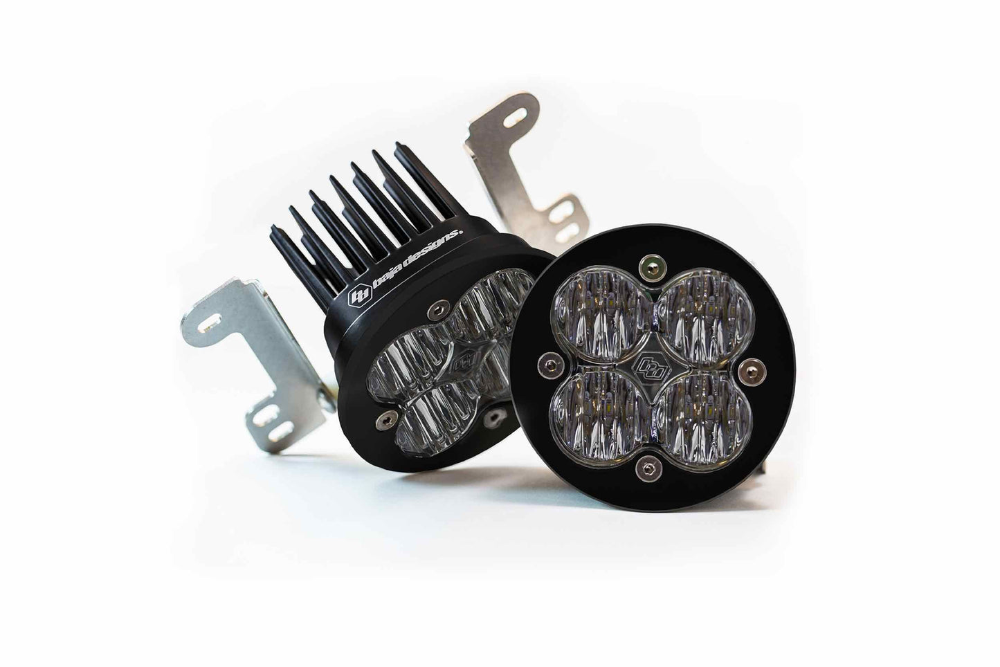 BD LED Fog Kit: Jeep JK Rubicon X / 10th anniv.(13-16) (White / Squadron-R Pro)