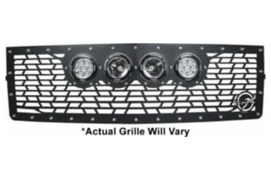 Vision X Grille LED System: Silverado HD (15-19) (Cannon CG2)