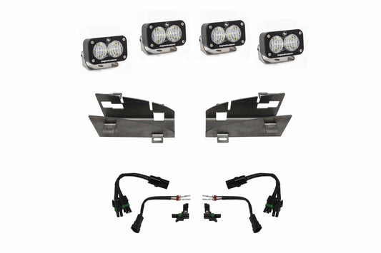 BD LED Fog Kit: Dodge Ram 1500 (19+) (S2 Sport / White)