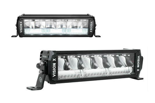 Vision X Shocker LED Light Bar: 11.97in (Amber Photon Light Pipe / With Harness)