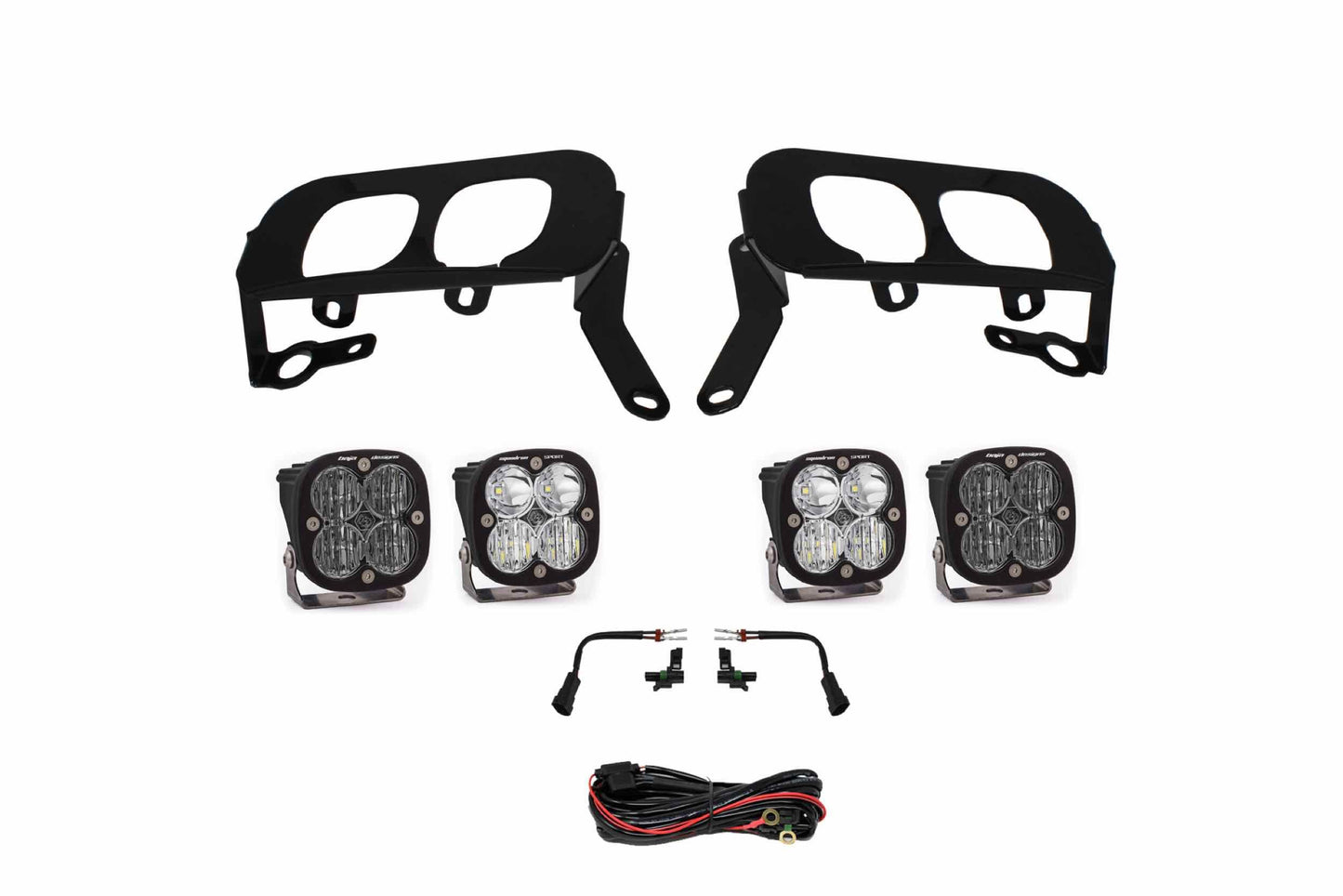 BD LED Fog Kit: Silverado 1500 (14-15) (Amber W/C & Sport D/C / Squadron SAE)