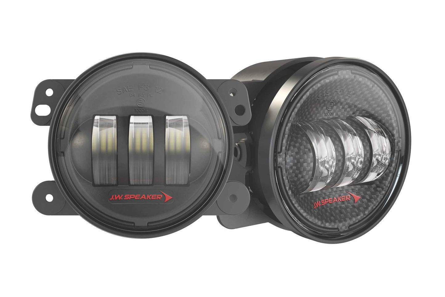 JW Speaker: 6145 J2 LED Fogs (Black / SET)