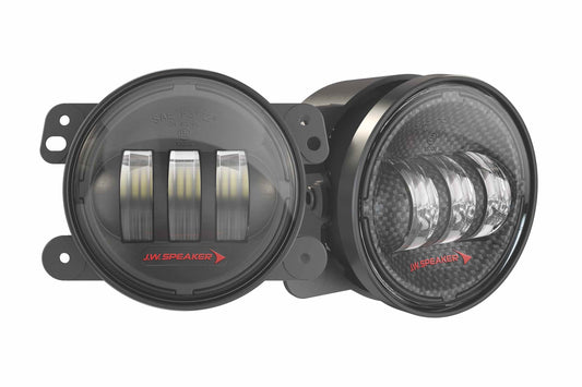 JW Speaker: 6145 J2 LED Fogs (Black / SET)