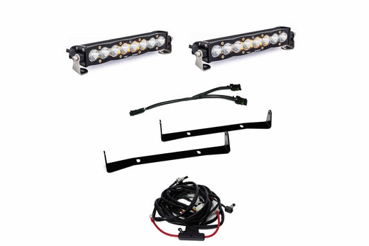BD Grille-Mount LED System: Toyota 4Runner (14-20) (10in / 2x S8 Bars)
